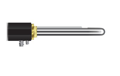 23” INDUSTRIAL STAINLESS STEEL IMMERSION  -  9KW - 1 1/2”BSP - 400V – 3 PHASE, WITH STAT - TSD01103